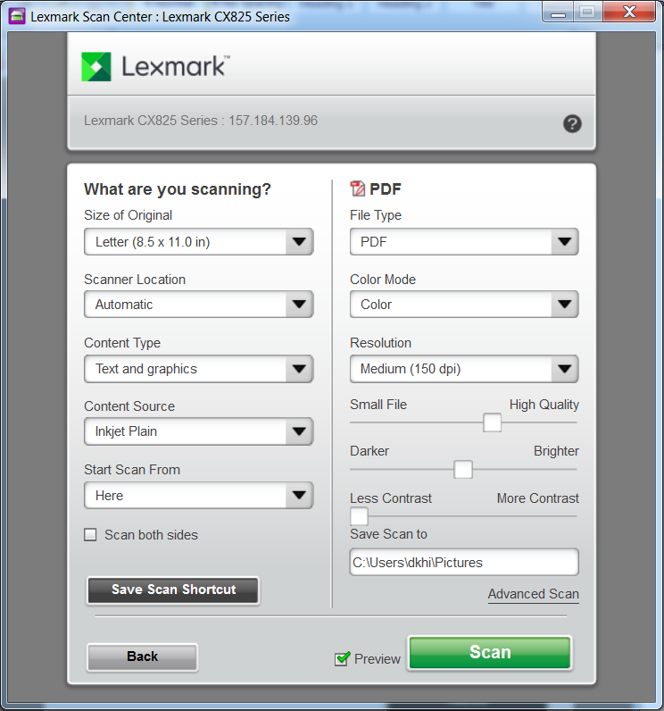 printer software for lexmark